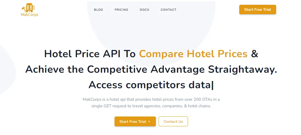 Makcorps Hotel Price API