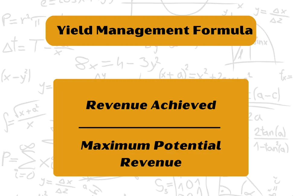 yield management formula