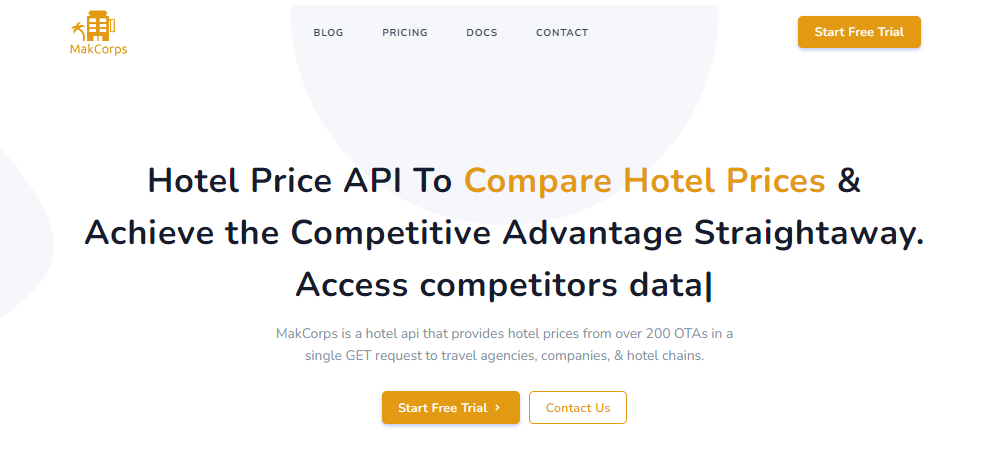 Makcorps Hotel Price API