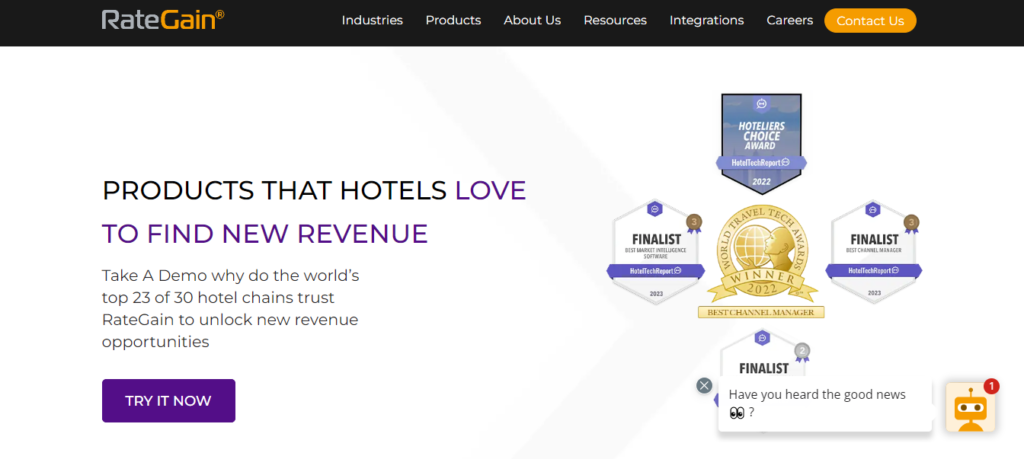 rategain hotel rate shopping tool