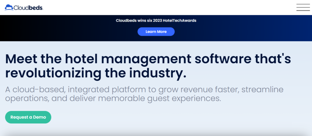 cloudbed, hotel management software