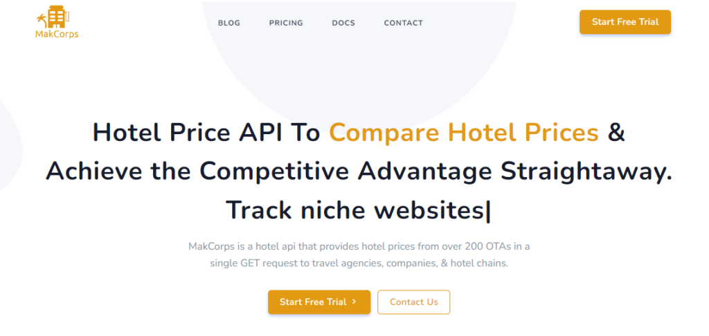 Makcorps Hotel Price API