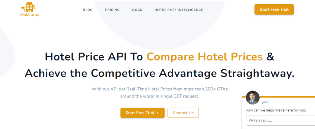 Makcorps Hotel Price Comparision API
