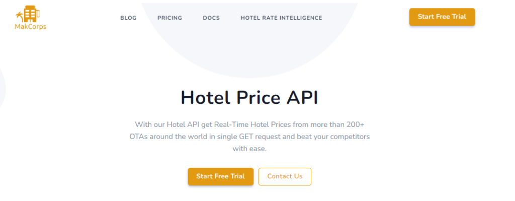 Makcorps API for setting competitors based hotel pricing